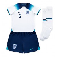 England John Stones #5 Fußballbekleidung Heimtrikot Kinder WM 2022 Kurzarm (+ kurze hosen)